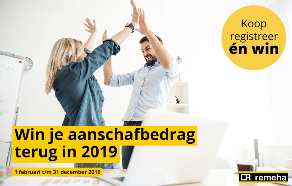 Remeha cv-ketel win aanschafbedrag