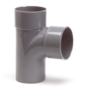 pvc t-stuk 90° m/m/s