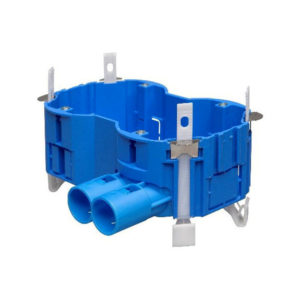 ABB dubbele hollewanddoos